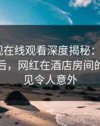 蘑菇影视在线观看深度揭秘：mogutv风波背后，网红在酒店房间的角色罕见令人意外